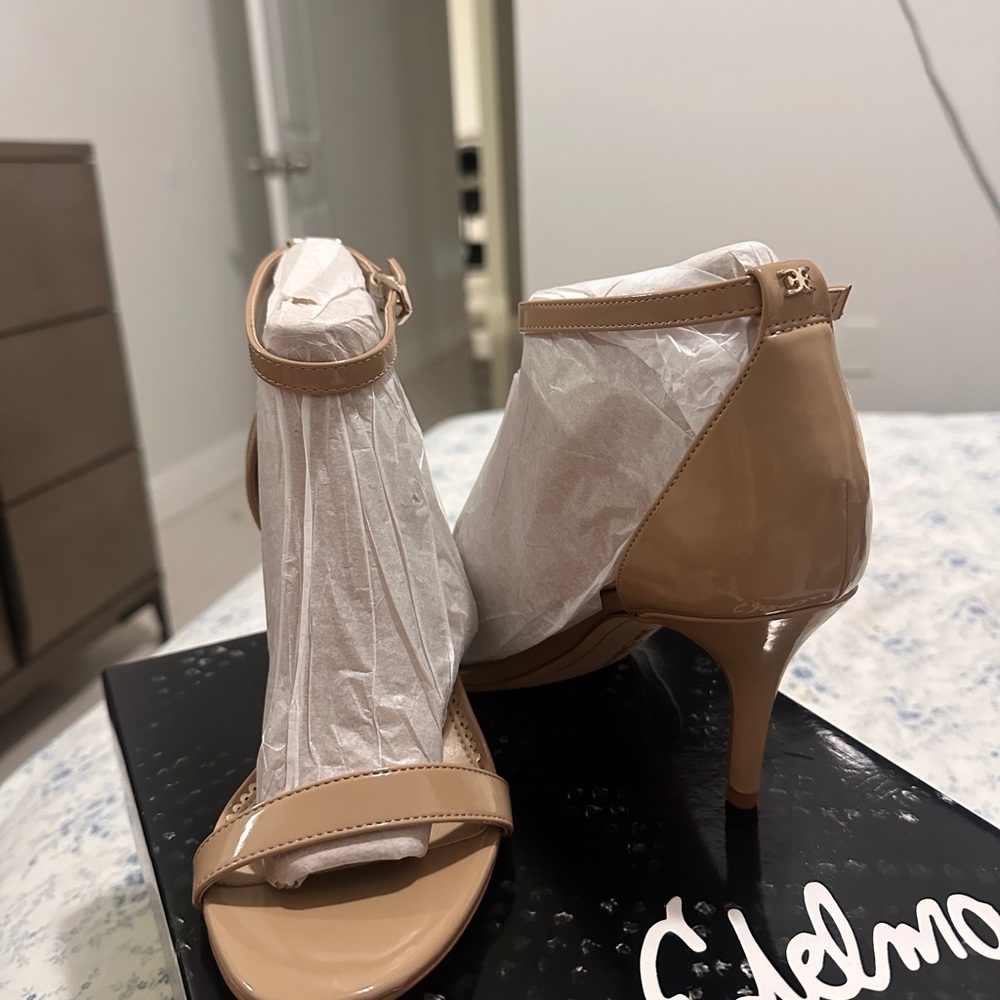 Elegant Tan Heels by
